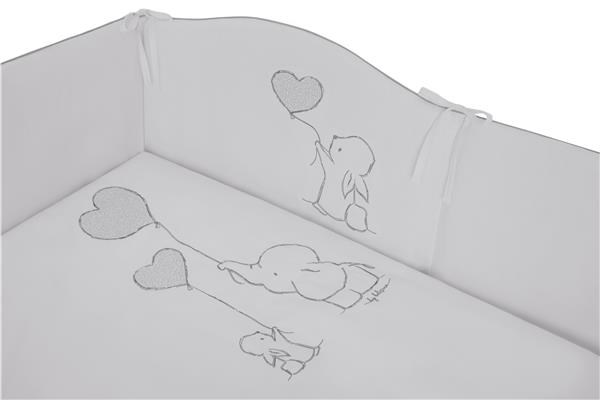 6-dielne posteľné obliečky Belisima Amigo 90/120 sivé
