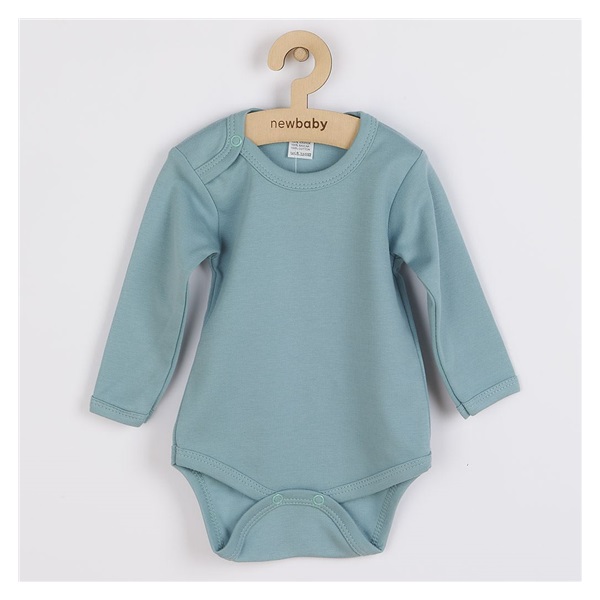 Dojčenské body New Baby Classic II blankytne modrá