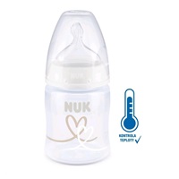 Dojčenská fľaša NUK First Choice Temperature Control 150 ml white