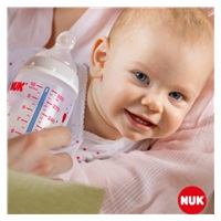 Dojčenská fľaša NUK First Choice Temperature Control 150 ml white