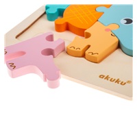 Detské vkladacie puzzle Akuku Sloník