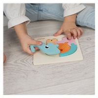 Detské vkladacie puzzle Akuku Sloník