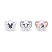Cumlík Trendline NUK Disney Mickey Minnie 0-6m biely Box
