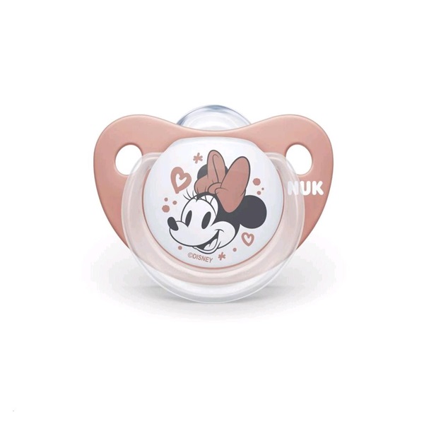 Cumlík Trendline NUK Disney Mickey Minnie 0-6m červený Box
