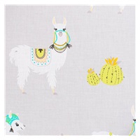 Detská zavinovačka New Baby lama sivo-horčicová