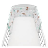 3-dielne posteľné obliečky New Baby 90/120 cm Srnka mätové