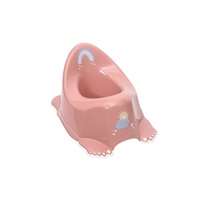 Hrajúci detský nočník protišmykový METEO ružový