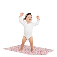 Detská deka z Minky New Baby Harmony zelená 70x100 cm
