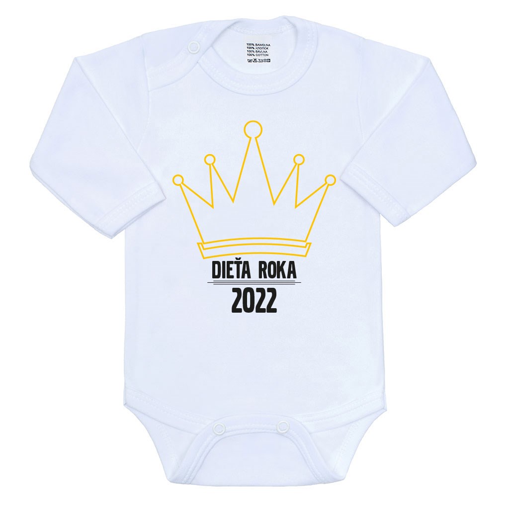 Body s potlačou New Baby Dieťa roka 2022-68 (4-6m)