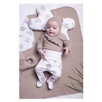 Dojčenské bavlnené polodupačky Nicol Ella biele