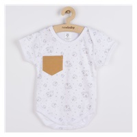 2-dielna letná bavlnená súprava New Baby Perfect Summer hnedá