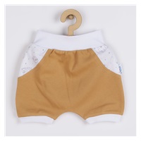 2-dielna letná bavlnená súprava New Baby Perfect Summer hnedá