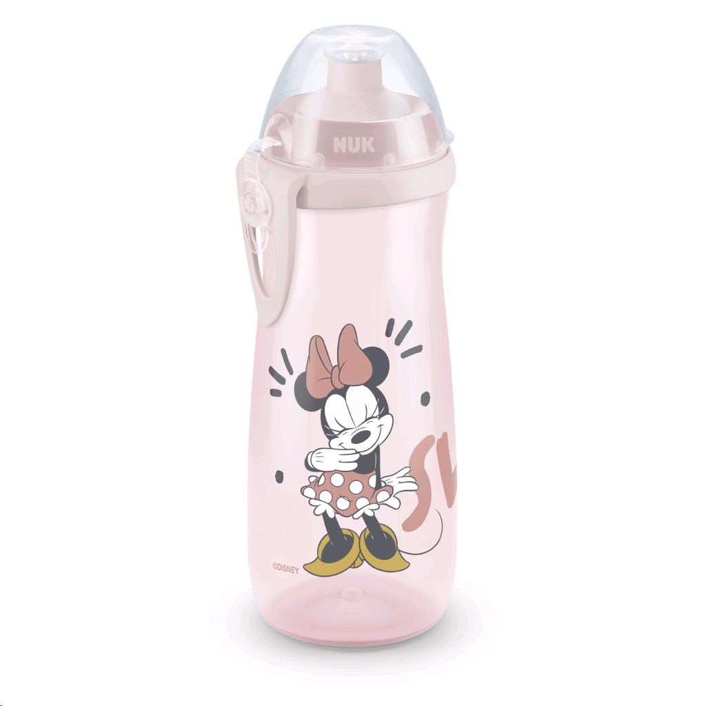 Detská fľaša NUK Sports Cup Disney Mickey 450 ml red