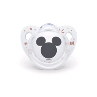 Cumlík Trendline NUK Disney Mickey Minnie 6-18m biely Box