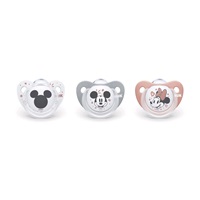 Cumlík Trendline NUK Disney Mickey Minnie 6-18m biely Box