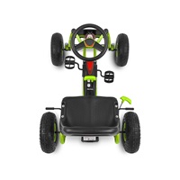 Detská šliapacia motokára Go-kart Milly Mally Thor zelená