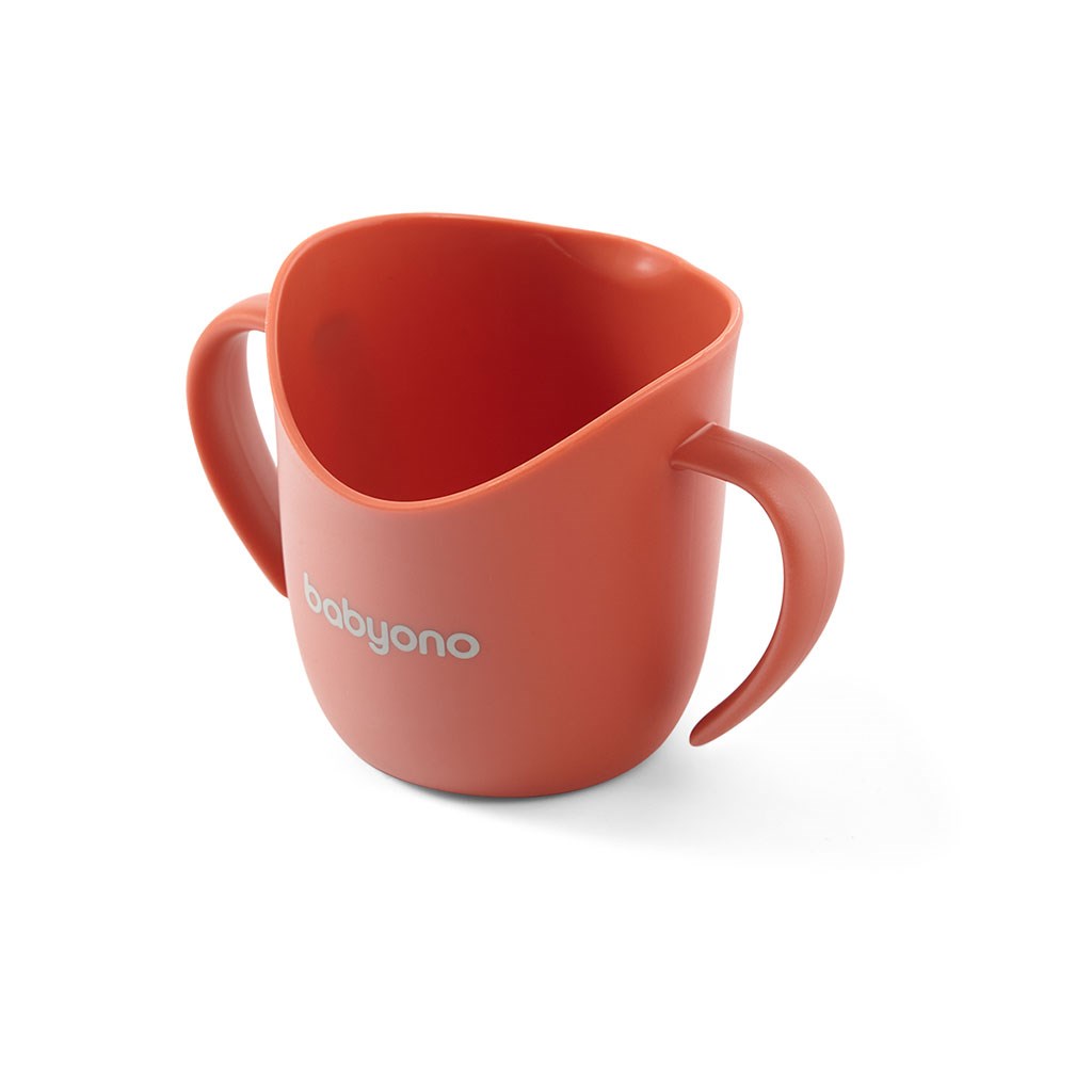 Ergonomický hrnček na učenie Baby Ono FLOW červený