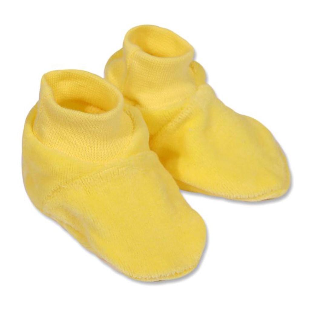 Detské papučky New Baby žlté Žltá 62 (3-6m)