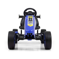 Detská šliapacia motokára Go-kart Milly Mally Rocket modrá