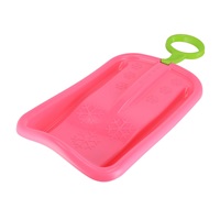 Sánkovací klzák s pohyblivou rukoväťou Baby Mix SNOW ARROW 74 cm ružový