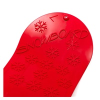 Detský snežný klzák Baby Mix SNOWBOARD 72 cm červený