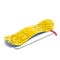 Detský snežný klzák Baby Mix SNOWBOARD 72 cm žltý