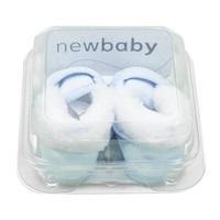 Dojčenské zimné capačky New Baby modré 6-12 m