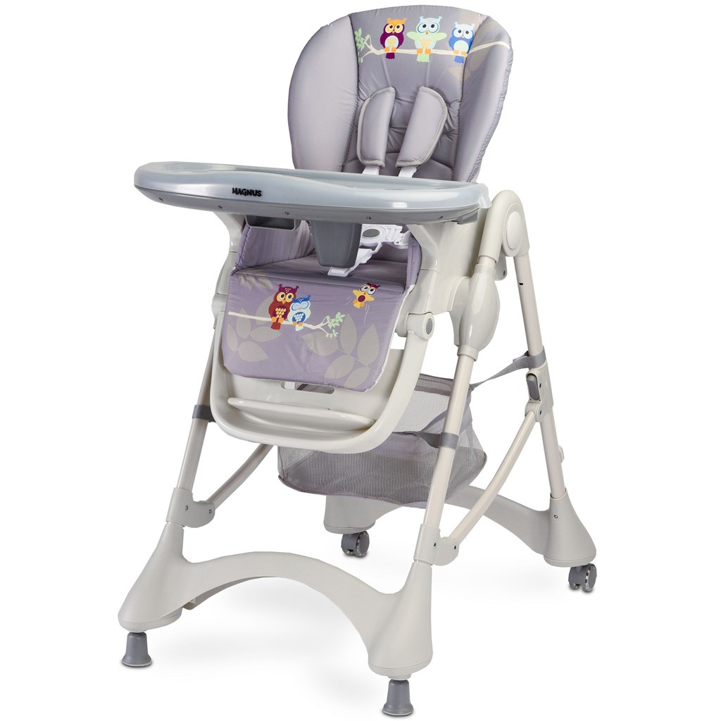 Jedálenská stolička CARETERO Magnus New graphite (poškodený obal)