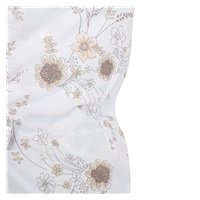 Klasická šnurovacia zavinovačka New Baby Kvety biela