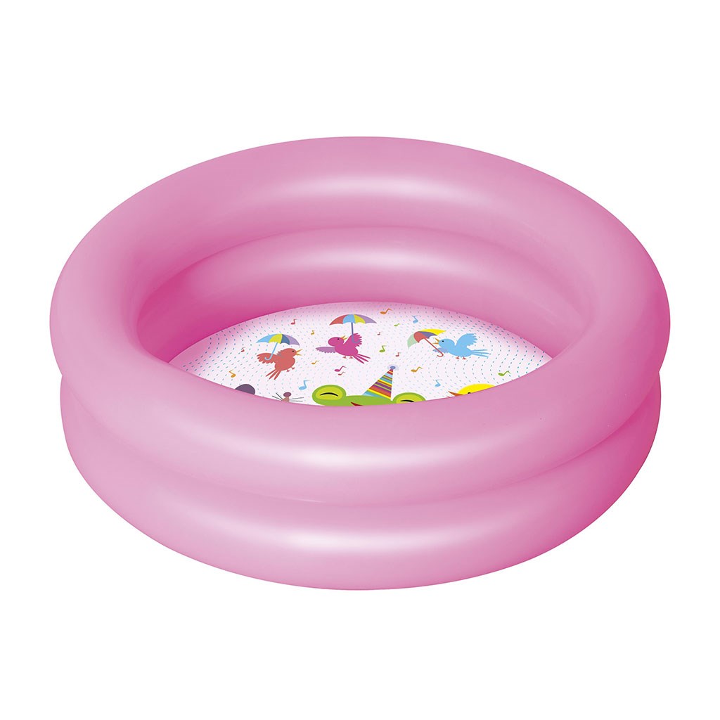 Detský nafukovací bazén Mikro 61x15 cm ružový 
