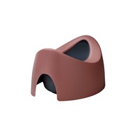 Detský obojstranný ergonomický nočník s výlevkou Teggi ružový