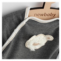 Dojčenské tepláčky a mikinka New Baby Sebastian sivá