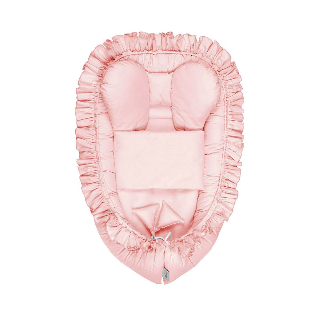 Hniezdočko s perinkou pre bábätko Belisima PURE pink