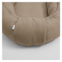 Mušelínové hniezdočko pre bábätko New Baby béžové