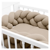 Mušelínové 2-dielne posteľné obliečky New Baby béžová