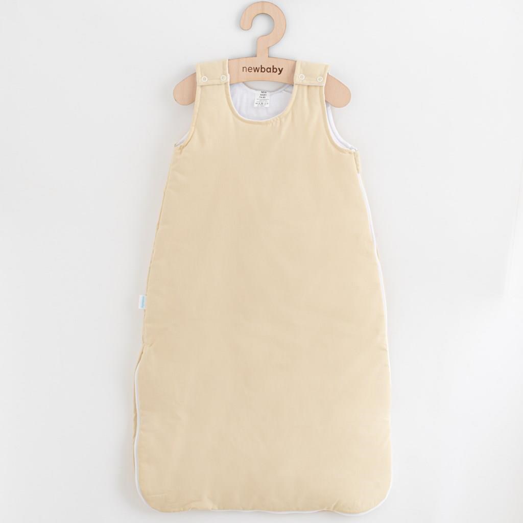 Dojčenský spací vak s výplňou New Baby Colours beige