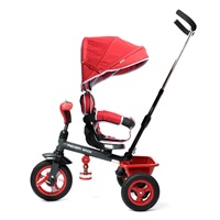 Detská trojkolka Baby Mix 5v1 RIDER 360° ružová (poškodený obal)