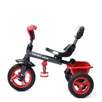 Detská trojkolka Baby Mix 5v1 RIDER 360° ružová (poškodený obal)