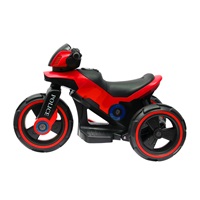 Detská elektrická motorka Baby Mix POLICE červená (poškodený obal)
