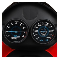 Detská elektrická motorka Baby Mix POLICE červená (poškodený obal)