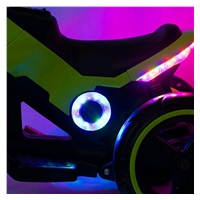Detská elektrická motorka Baby Mix POLICE červená (poškodený obal)