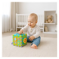 Interaktívna skladacia hracia kocka Baby Mix