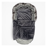 Zimný fusak New Baby Lux Fleece grey