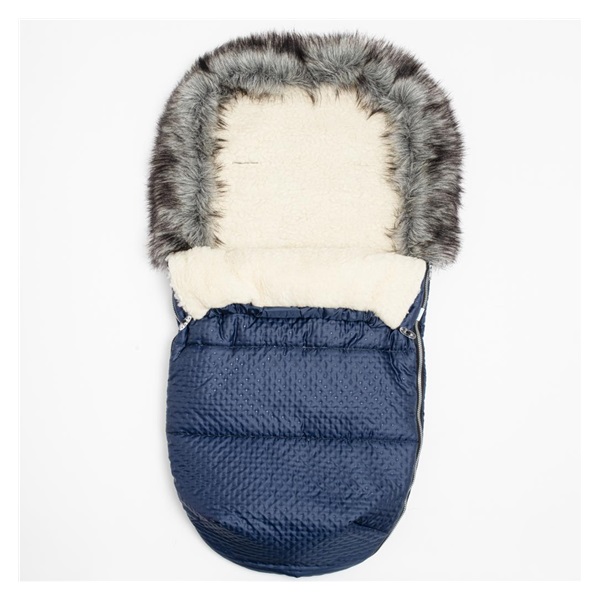 Zimný fusak New Baby Lux Wool blue