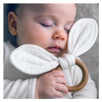 Kúsok s listami New Baby Ears white