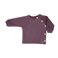 Dojčenské tričko s dlhým rukávom Koala Pure purple