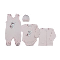 4-dielna dojčenská súprava Koala Rabbit pink