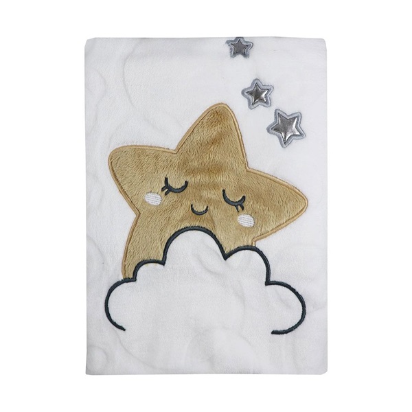 Detská deka Koala Sleeping Star white