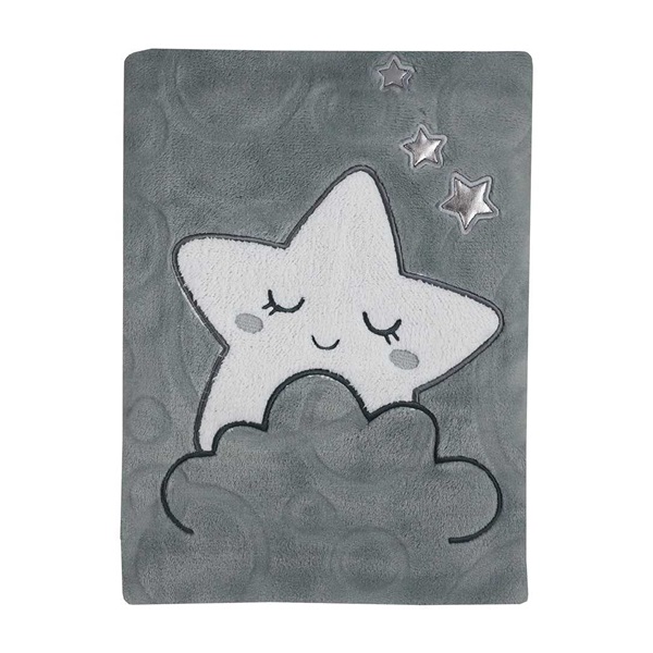 Detská deka Koala Sleeping Star grey