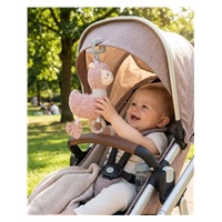 Edukačná hrajúca plyšová hračka s klipom New Baby Lama